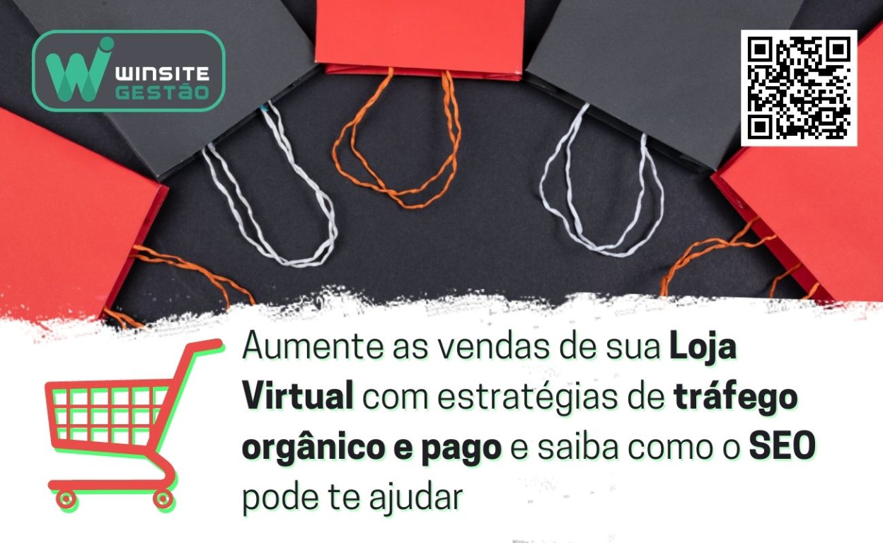 Capa Aumente as vendas de sua Loja Virtual com estratégias de tráfego orgânico e pago e saiba como o SEO pode te ajudar