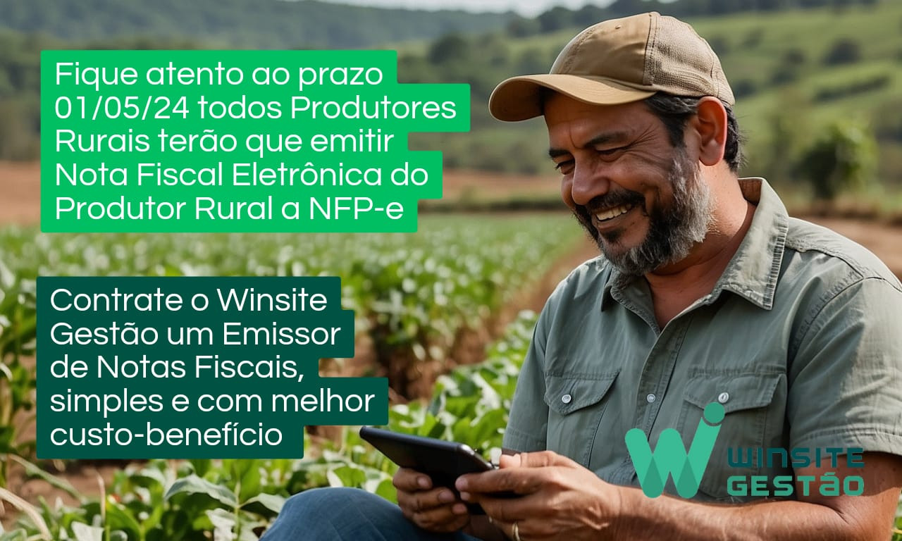 Capa Obrigatoriedade da Nota Fiscal do Produtor Eletrônico a partir de maio de 2024: Esteja Preparado!