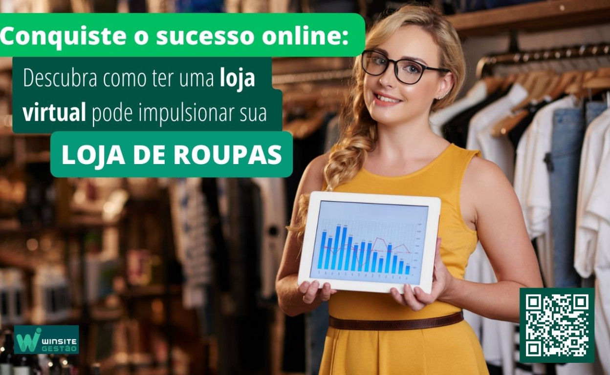 Capa Conquiste o sucesso online: Descubra como ter uma loja virtual pode impulsionar sua loja de roupas!